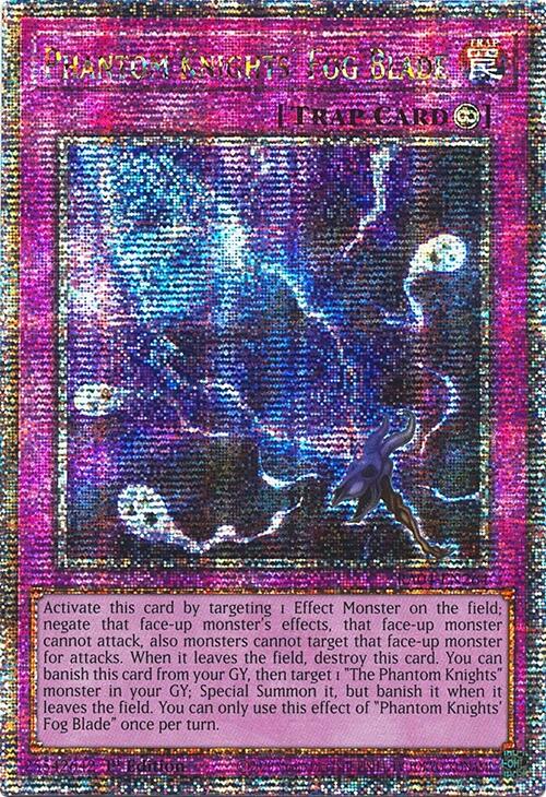 Phantom Knights' Fog Blade [RA04-EN264] Quarter Century Secret Rare | Cracking-Singles