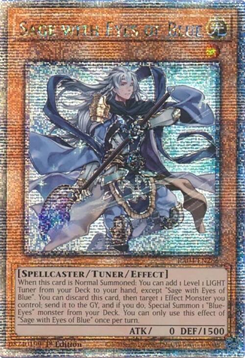 Sage with Eyes of Blue [RA04-EN266] Quarter Century Secret Rare | Cracking-Singles