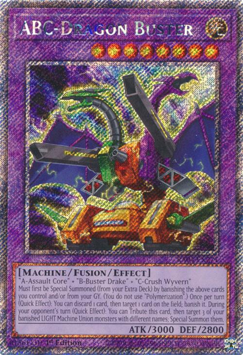 ABC-Dragon Buster [RA04-EN271] Platinum Secret Rare | Cracking-Singles