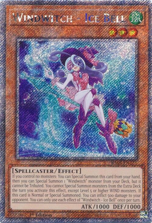 Windwitch - Ice Bell [RA04-EN273] Platinum Secret Rare | Cracking-Singles