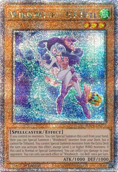 Windwitch - Ice Bell [RA04-EN273] Quarter Century Secret Rare | Cracking-Singles