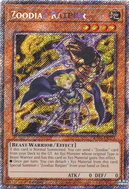 Zoodiac Ratpier [RA04-EN274] Platinum Secret Rare | Cracking-Singles