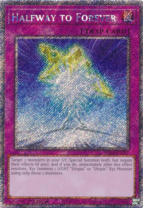 Halfway to Forever [RA04-EN285] Platinum Secret Rare | Cracking-Singles