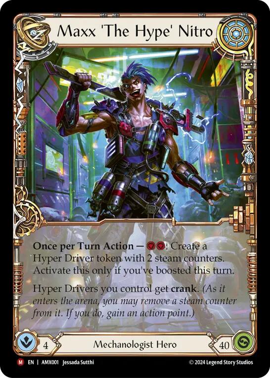 Maxx 'The Hype' Nitro [AMX001] (Armory Deck: Maxx Nitro) | Cracking-Singles