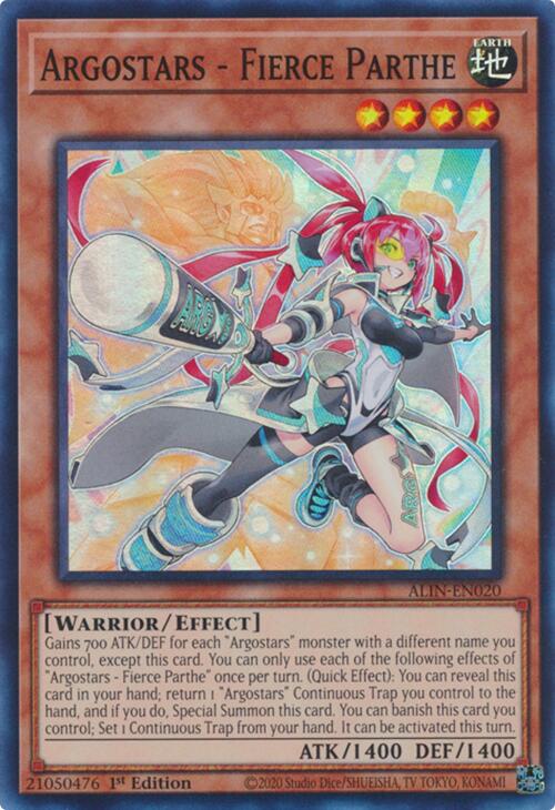 Argostars - Fierce Parthe [ALIN-EN020] Super Rare | Cracking-Singles