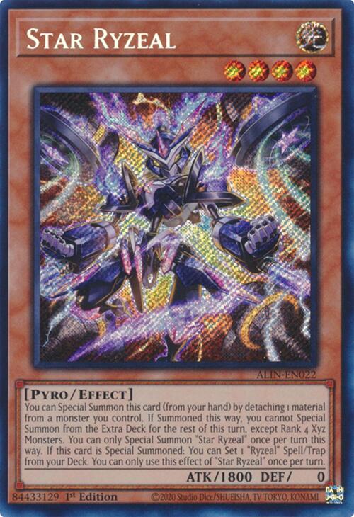 Star Ryzeal [ALIN-EN022] Secret Rare | Cracking-Singles