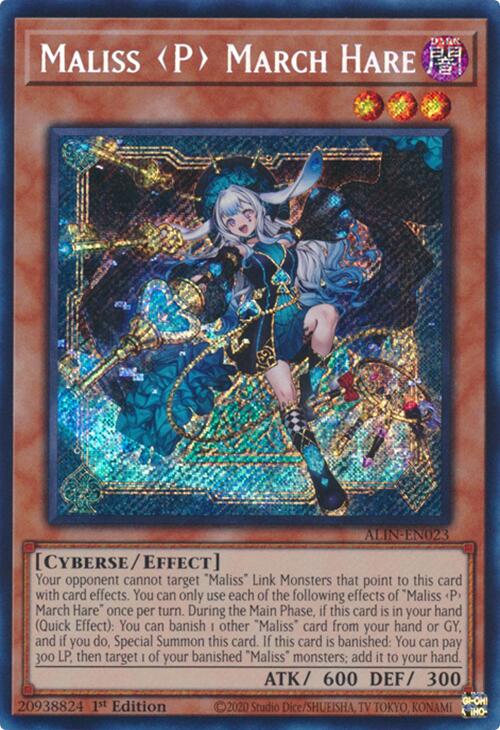 Maliss P March Hare [ALIN-EN023] Secret Rare | Cracking-Singles