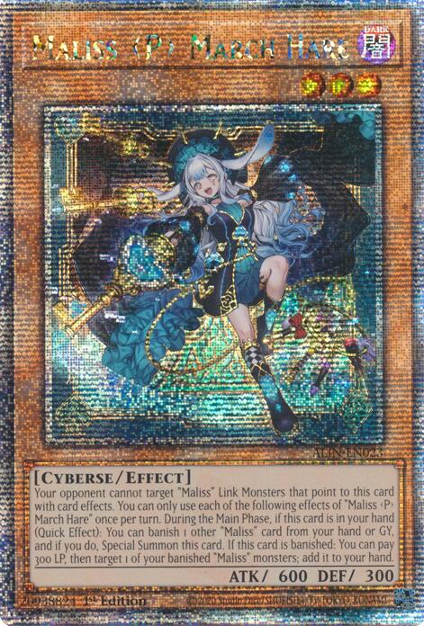 Maliss P March Hare [ALIN-EN023] Quarter Century Secret Rare | Cracking-Singles