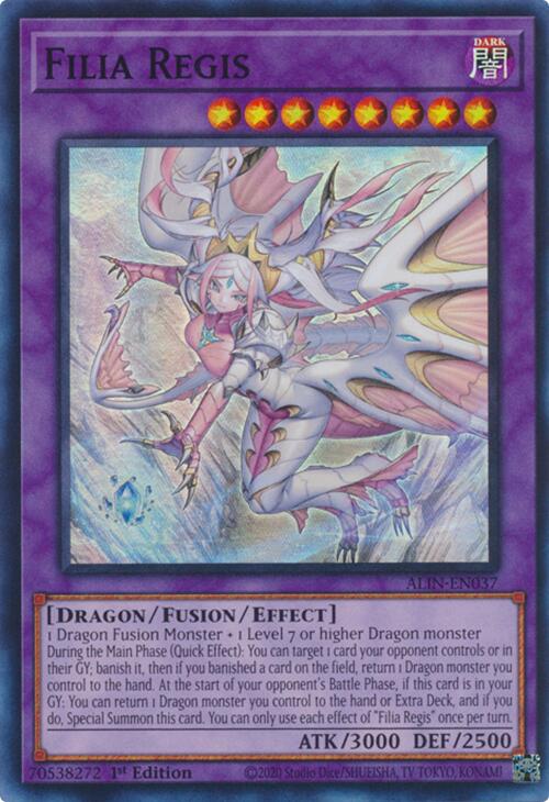 Filia Regis [ALIN-EN037] Super Rare | Cracking-Singles