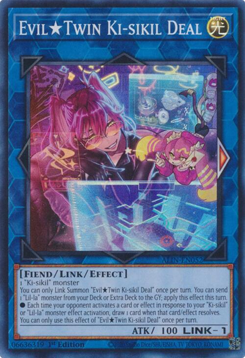 Evil Twin Ki-sikil Deal [ALIN-EN052] Super Rare | Cracking-Singles