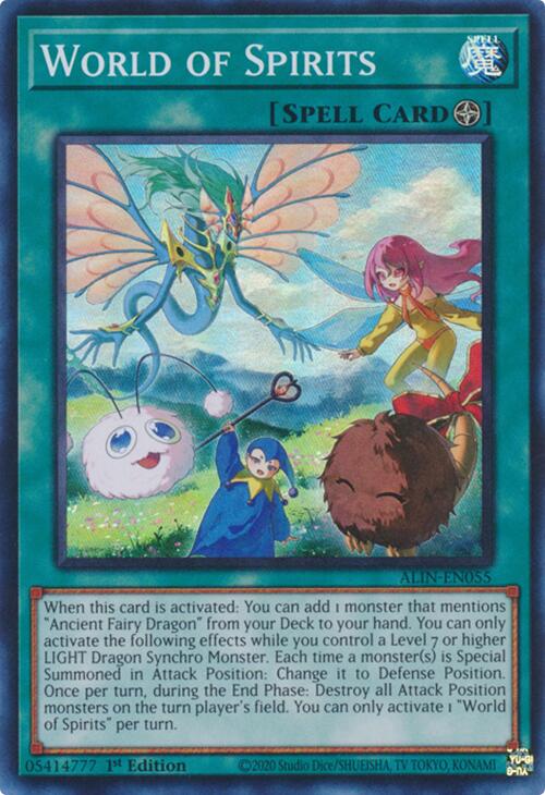 World of Spirits [ALIN-EN055] Super Rare | Cracking-Singles