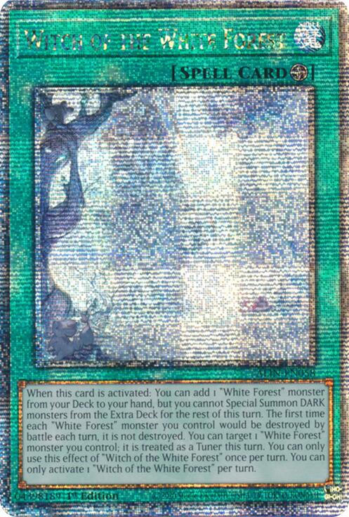 Witch of the White Forest [ALIN-EN058] Quarter Century Secret Rare | Cracking-Singles