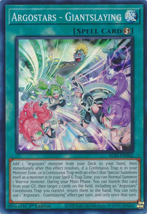 Argostars - Giantslaying [ALIN-EN062] Super Rare | Cracking-Singles