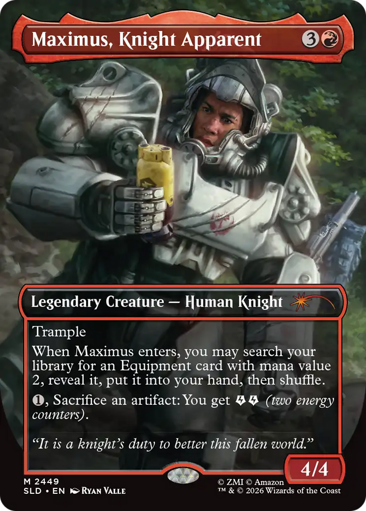 Maximus, Knight Apparent [Secret Lair Drop Series] | Cracking-Singles