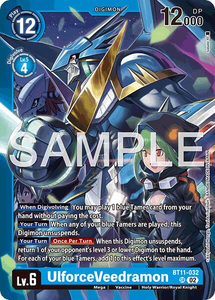 UlforceVeedramon [BT11-032] (Limited Card Pack -Billion Bullet-) [Limited Card Pack -Billion Bullet-] | Cracking-Singles