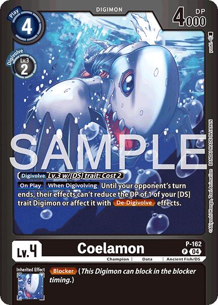 Coelamon [P-162] (Limited Card Pack -Billion Bullet-) [Limited Card Pack -Billion Bullet-] | Cracking-Singles