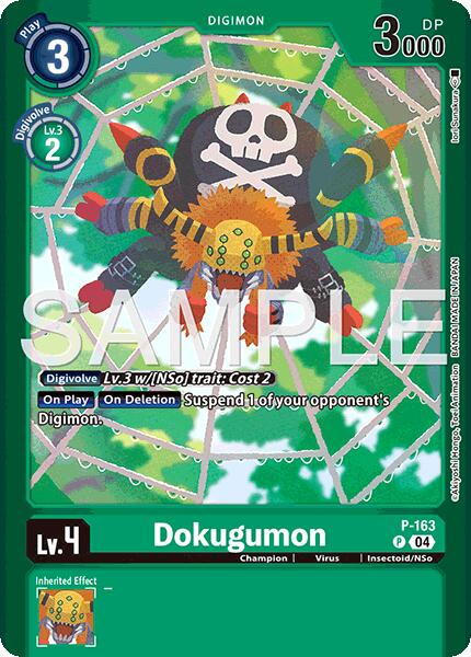 Dokugumon [P-163] (Limited Card Pack -Billion Bullet-) [Limited Card Pack -Billion Bullet-] | Cracking-Singles