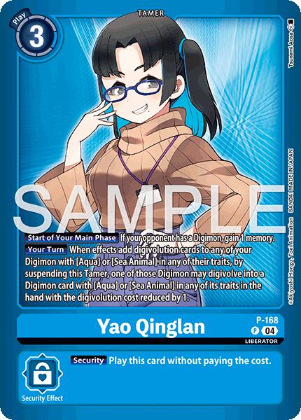Yao Qinglan [P-168] (Limited Card Pack -Billion Bullet-) [Limited Card Pack -Billion Bullet-] | Cracking-Singles