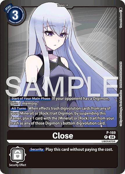 Close [P-169] (Limited Card Pack -Billion Bullet-) [Limited Card Pack -Billion Bullet-] | Cracking-Singles