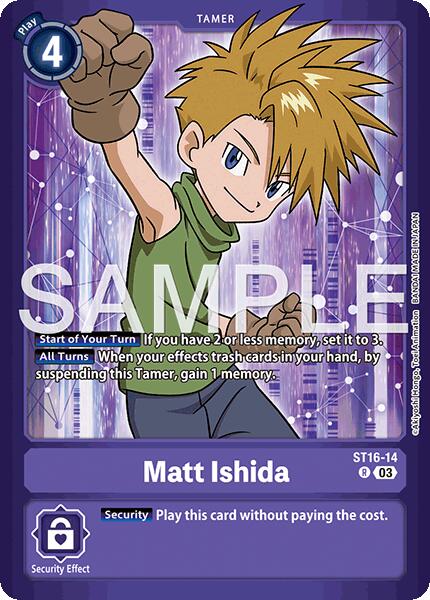 Matt Ishida [ST16-14] (Limited Card Pack -Billion Bullet-) [Limited Card Pack -Billion Bullet-] | Cracking-Singles