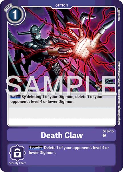 Death Claw [ST6-15] (Limited Card Pack -Billion Bullet-) [Limited Card Pack -Billion Bullet-] | Cracking-Singles