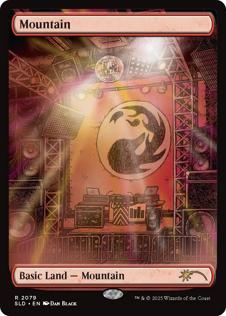 Mountain (2079) [Secret Lair Drop Series] | Cracking-Singles