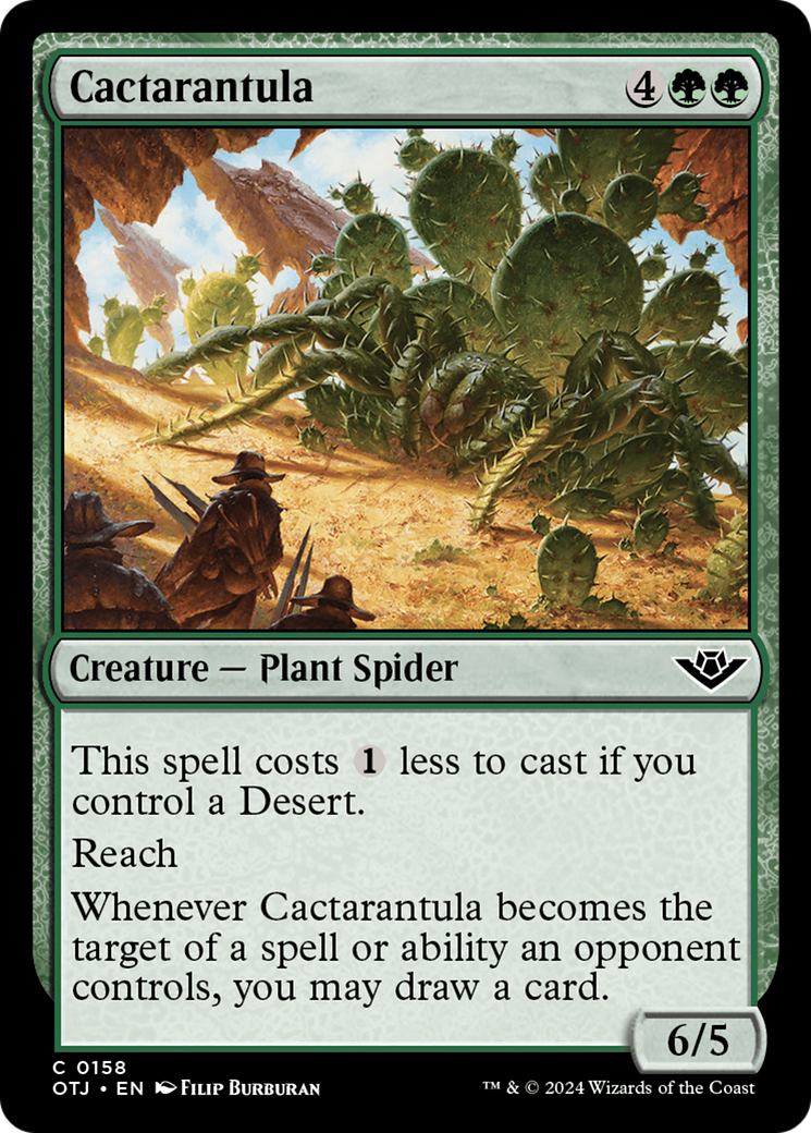 Cactarantula [Outlaws of Thunder Junction] | Cracking-Singles