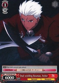 Dual-wielding Bowman, Archer (FS/S34-TE11 TD) [Fate/Stay Night [Unlimited Blade Works]] | Cracking-Singles