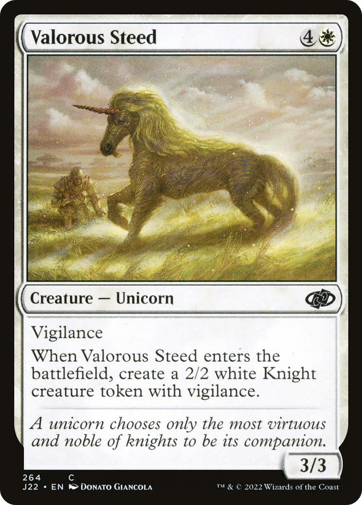 Valorous Steed [Jumpstart 2022] | Cracking-Singles