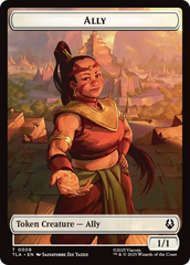 Ally (0008) // Soldier (0002) Double-Sided Token [Avatar: The Last Airbender Tokens] | Cracking-Singles