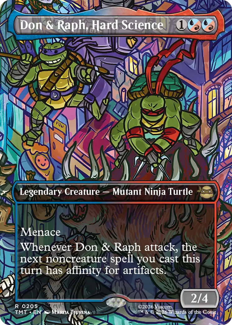 Don & Raph, Hard Science (Borderless) [Teenage Mutant Ninja Turtles] | Cracking-Singles