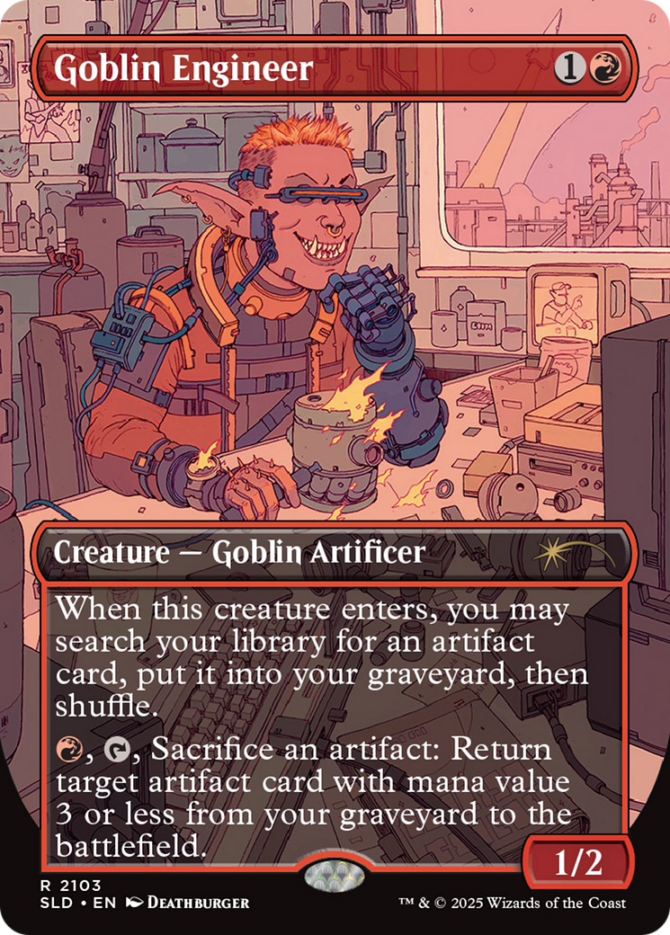 Goblin Engineer [Secret Lair Drop Series] | Cracking-Singles