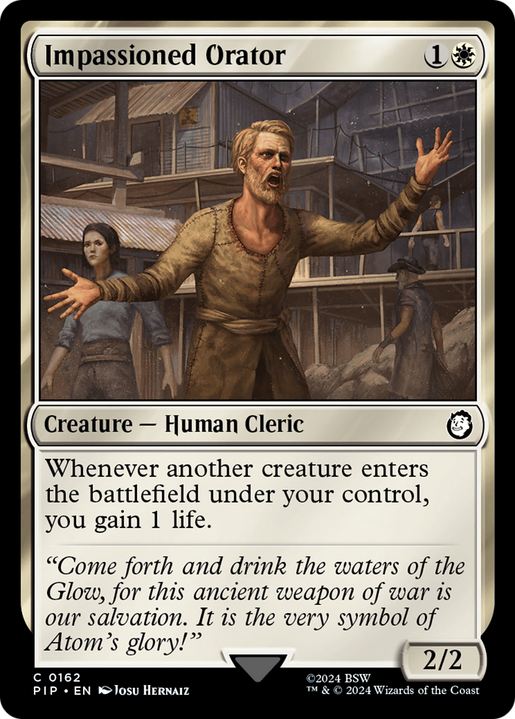 Impassioned Orator [Fallout] | Cracking-Singles