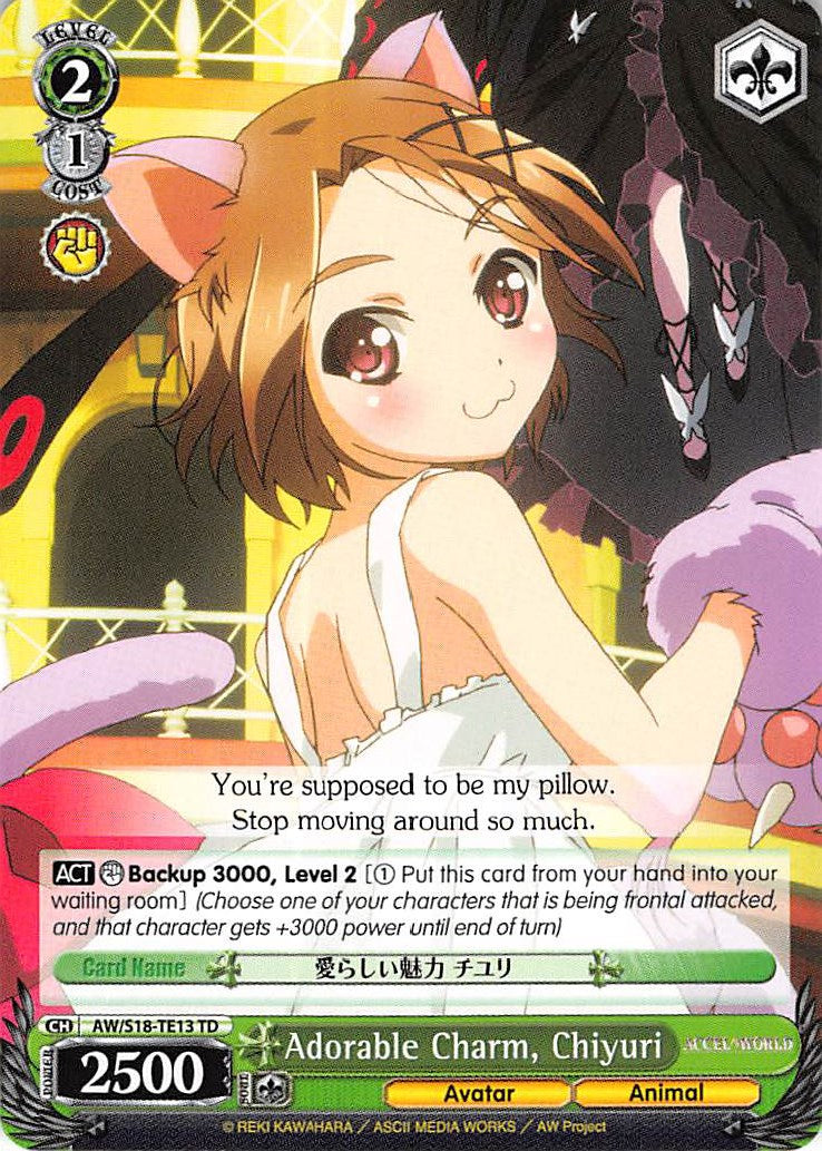 Adorable Charm, Chiyuri (AW/S18-TE13 TD) [Accel World] | Cracking-Singles
