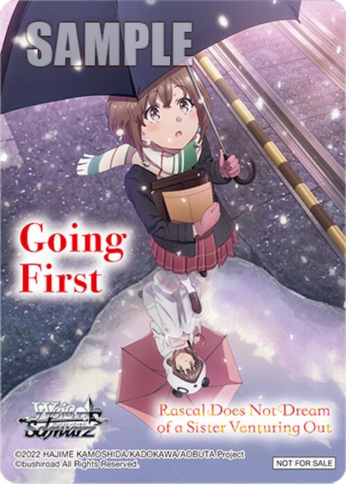 Going First (Rascal Does Not Dream of a Sister Venturing Out) [Rascal Does Not Dream Series] | Cracking-Singles