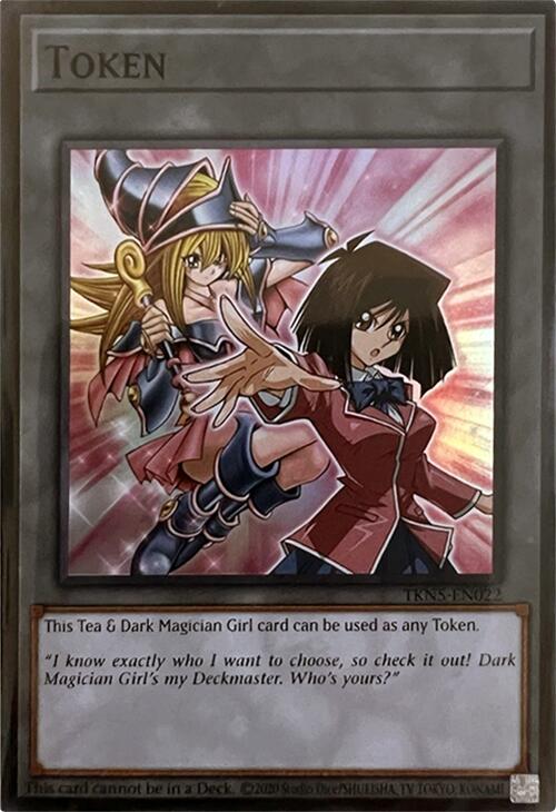 Token (Tea & Dark Magician Girl) [TKN5-EN022] Super Rare | Cracking-Singles