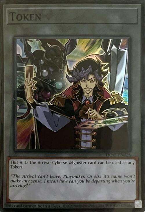 Token (Ai & The Arrival Cyberse @Ignister) [TKN5-EN026] Super Rare | Cracking-Singles