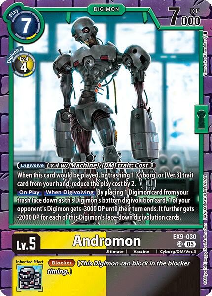 Andromon [EX9-030] [Versus Monsters] | Cracking-Singles