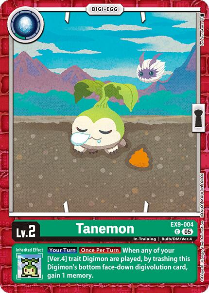 Tanemon [EX9-004] [Versus Monsters] | Cracking-Singles