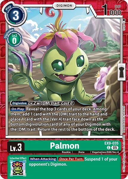 Palmon [EX9-035] [Versus Monsters] | Cracking-Singles