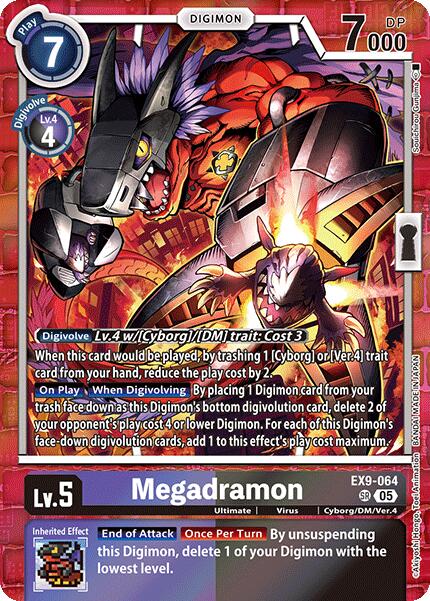 Megadramon [EX9-064] [Versus Monsters] | Cracking-Singles