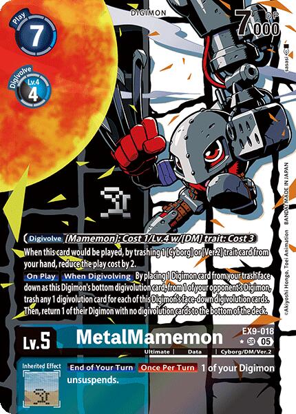 MetalMamemon [EX9-018] (Alternate Art) [Versus Monsters] | Cracking-Singles