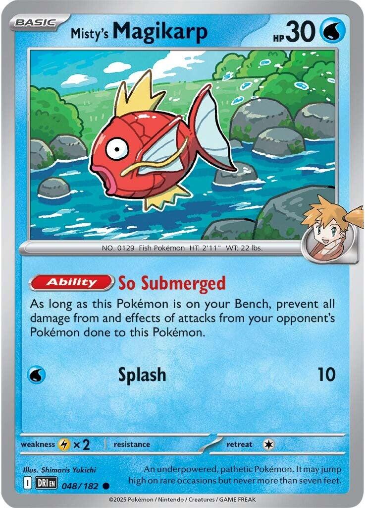 Misty's Magikarp (048/182) [Scarlet & Violet: Destined Rivals] | Cracking-Singles