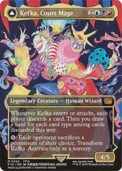 Kefka, Court Mage // Kefka, Ruler of Ruin (Borderless) (0322) [FINAL FANTASY] | Cracking-Singles