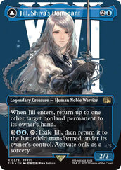 Jill, Shiva's Dominant // Shiva, Warden of Ice (Borderless) [FINAL FANTASY] | Cracking-Singles