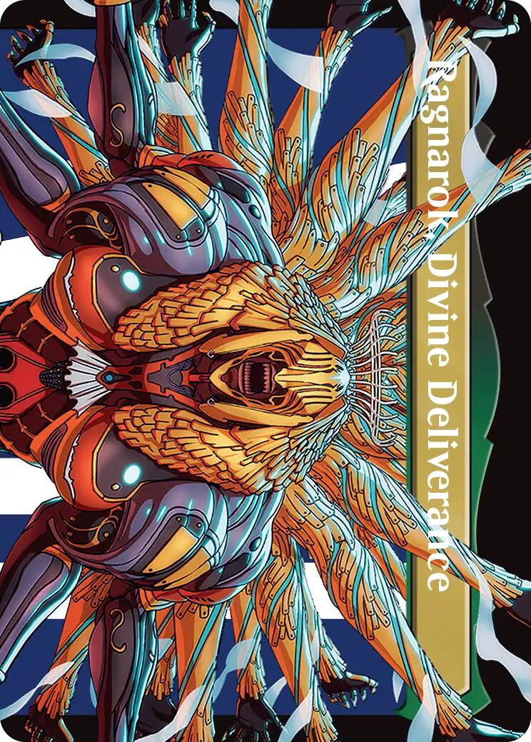 Vanille, Cheerful l'Cie // Ragnarok, Divine Deliverance (Borderless) (Surge Foil) [FINAL FANTASY] | Cracking-Singles