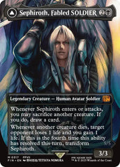 Sephiroth, Fabled SOLDIER // Sephiroth, One-Winged Angel (Borderless) (0317) [FINAL FANTASY] | Cracking-Singles