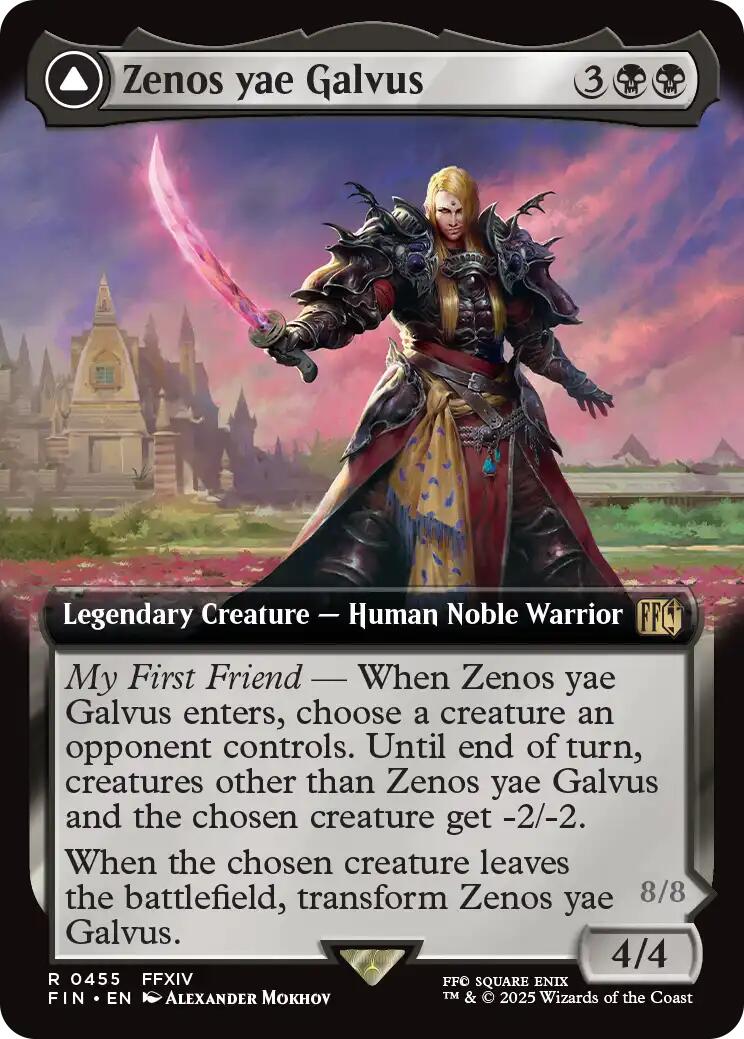 Zenos yae Galvus // Shinryu, Transcendent Rival (Extended Art) [FINAL FANTASY] | Cracking-Singles