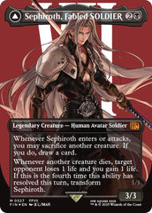 Sephiroth, Fabled SOLDIER // Sephiroth, One-Winged Angel (Borderless) (Surge Foil) [FINAL FANTASY] | Cracking-Singles