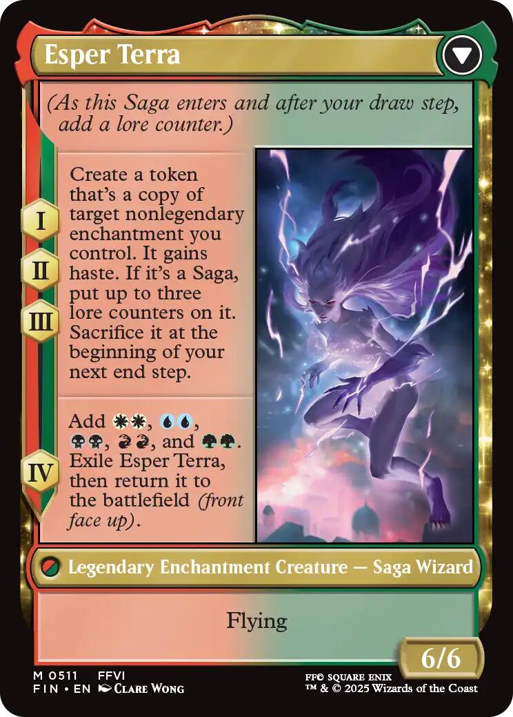Terra, Magical Adept // Esper Terra (Extended Art) [FINAL FANTASY] | Cracking-Singles